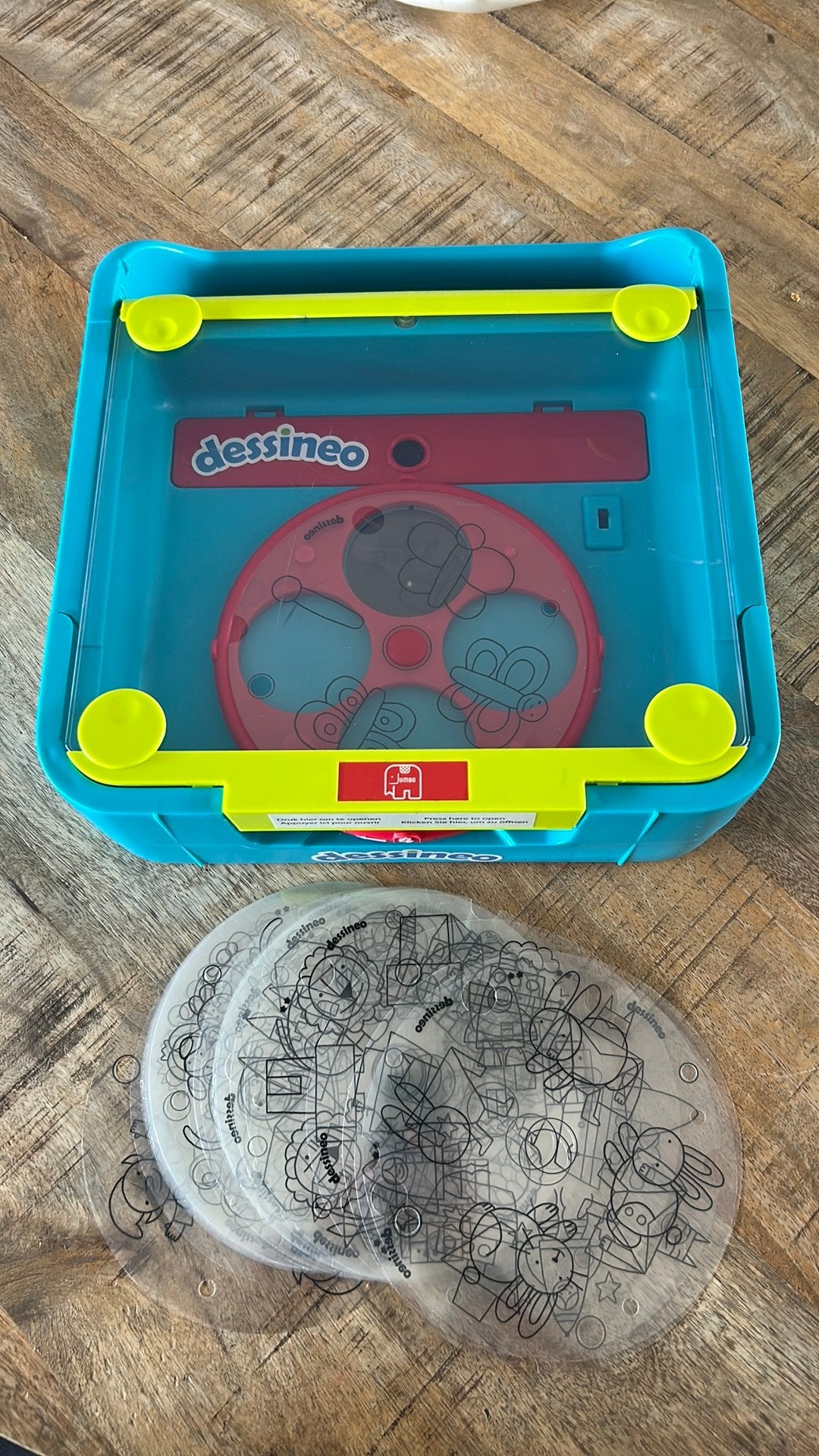 Jumbo tekenen overtrekken met lamp, Hobby en Vrije tijd, Tekenen, Ophalen, Gebruikt, Overige typen
