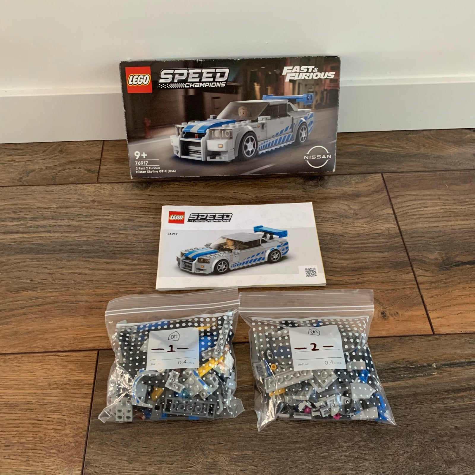 LEGO Speed Champions Nissan Skyline GT-R (R34) 76917, Ophalen of Verzenden, Zo goed als nieuw, Overige merken