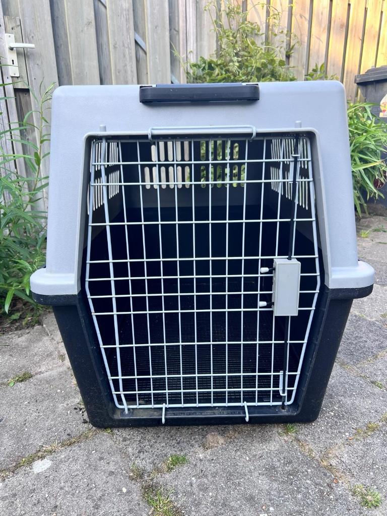 Honden transport box 91x61x66.5 cm 60, Ophalen, Gebruikt