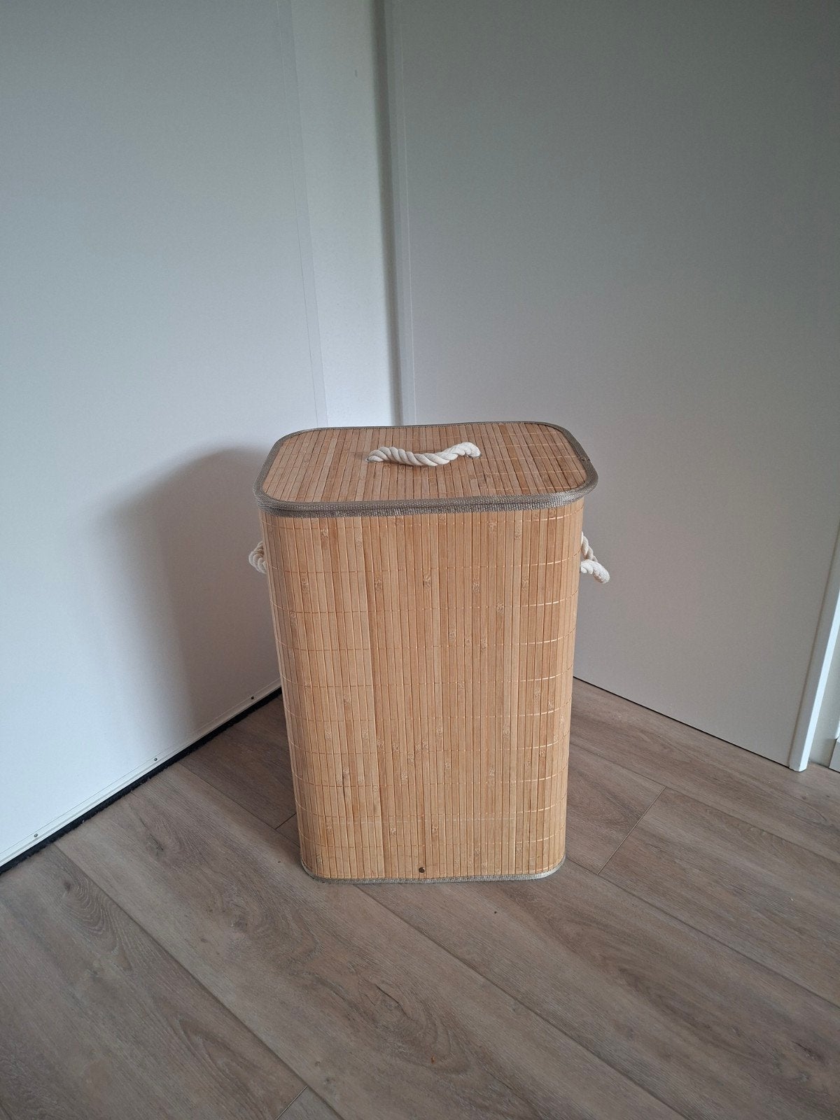 BAMBOE WASMAND, Huis en Inrichting, Ophalen, Zo goed als nieuw, Bruin