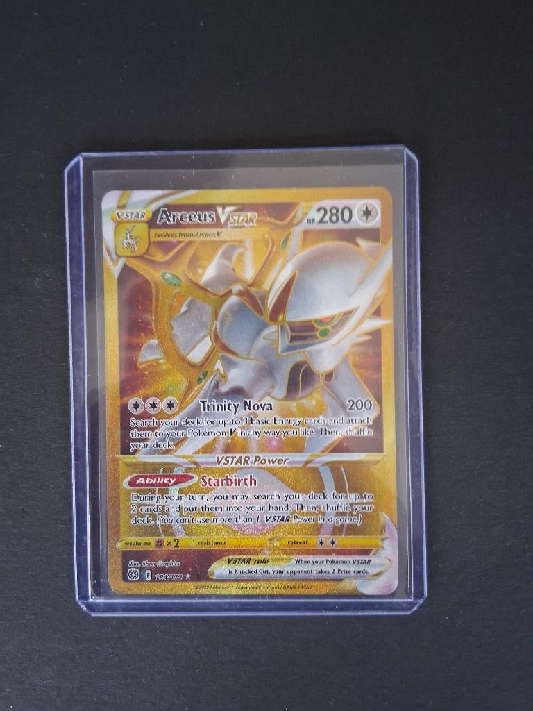 Arceus Vstar 184/172 (Brilliant Stars) NM, Ophalen of Verzenden, Nieuw, Losse kaart, Foil