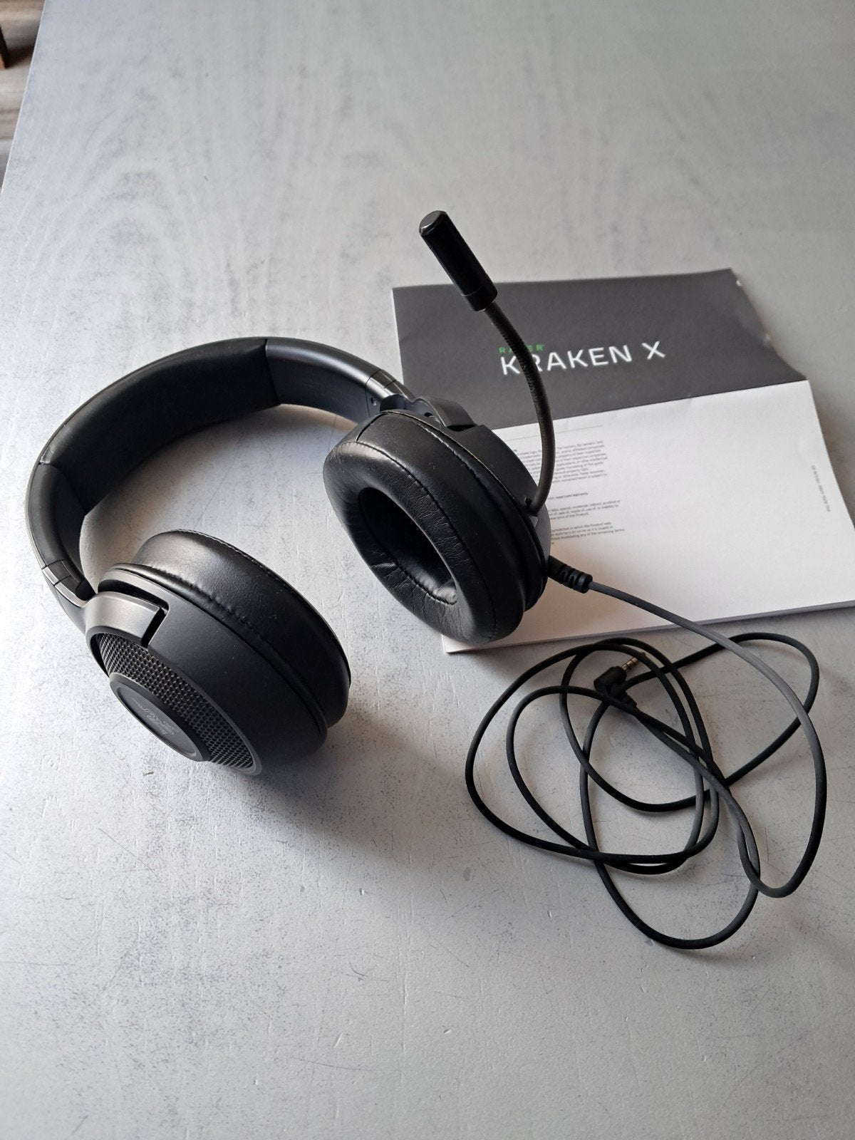 Kraken x gaming headset, Gebruikt, Ophalen of Verzenden, Over-ear, Gaming headset