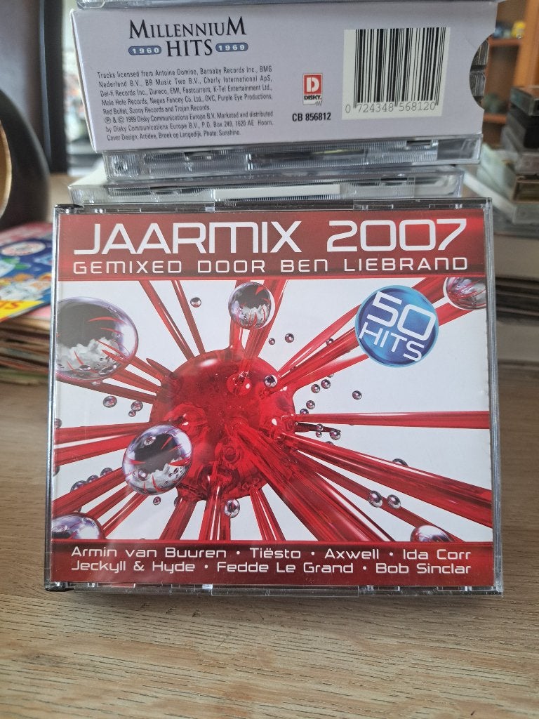 Jaarmix 2007 Gemixed door Ben Liebrand - 50 Hits (Z243-70), Ophalen of Verzenden, Zo goed als nieuw, Dance Populair