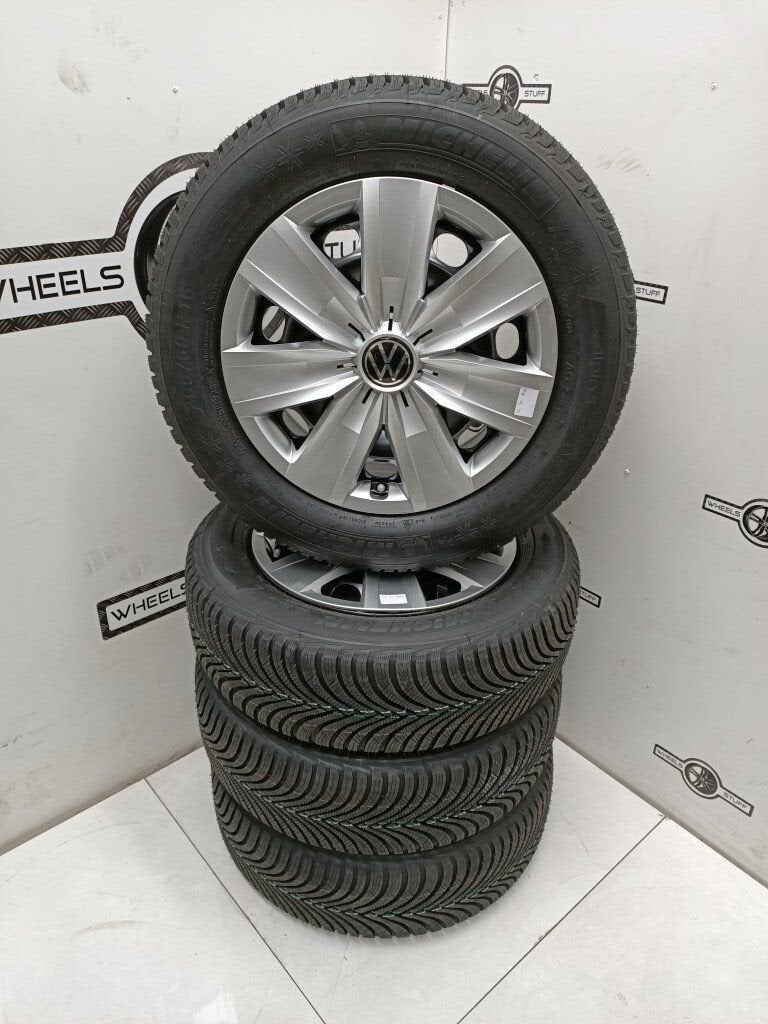 VW Golf Touran Jetta passat velgen 16 winterBanden  5x112, Ophalen, Nieuw, 16 inch, Banden en Velgen
