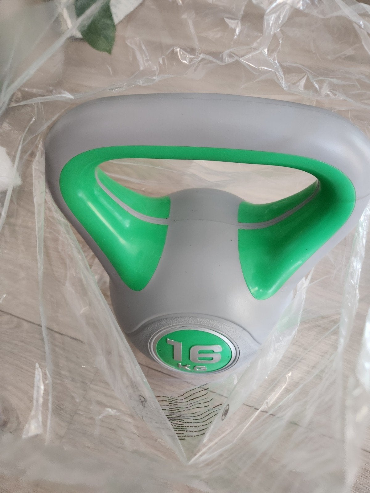 Kettlebell 16 kg Plastic Trendy - Nieuw in Groningen, Sport en Fitness, Ophalen of Verzenden, Nieuw, Kettlebell