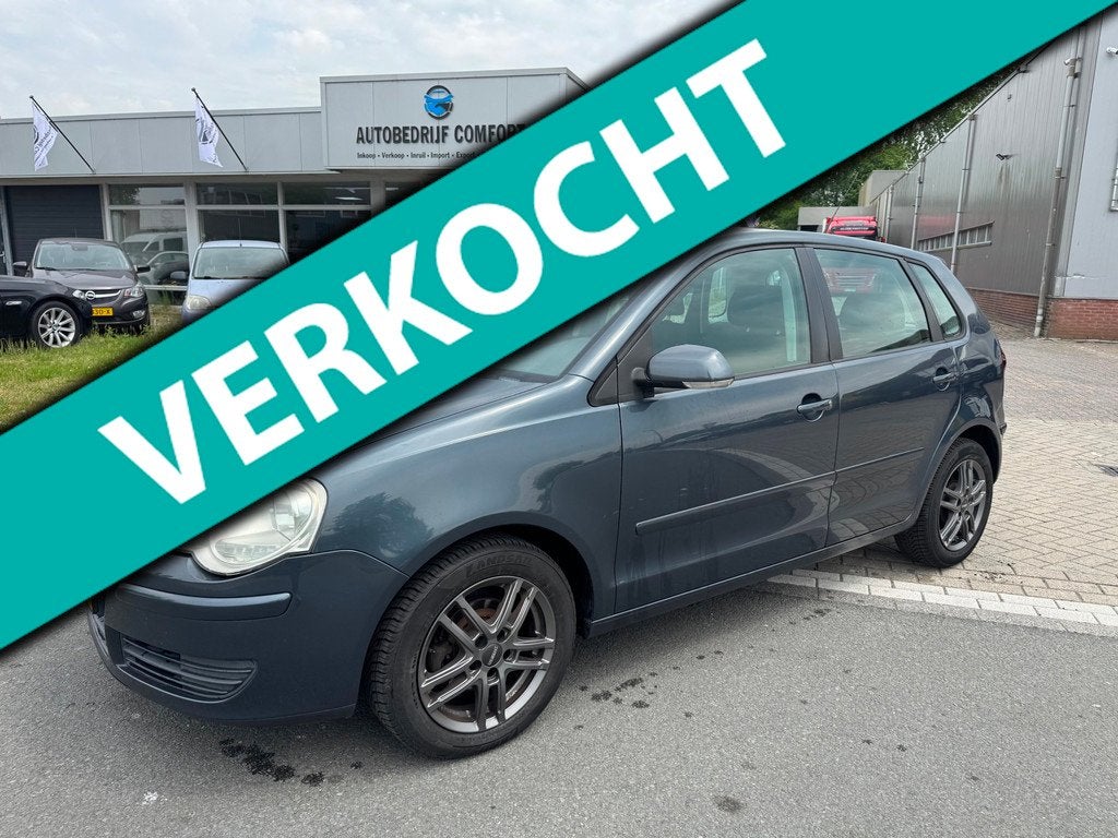 Volkswagen Polo 1.4-16V Optive. • AIRCO IJSKOUD •, Auto's, Volkswagen, Voorwielaandrijving, Stof, Gebruikt, 4 cilinders
