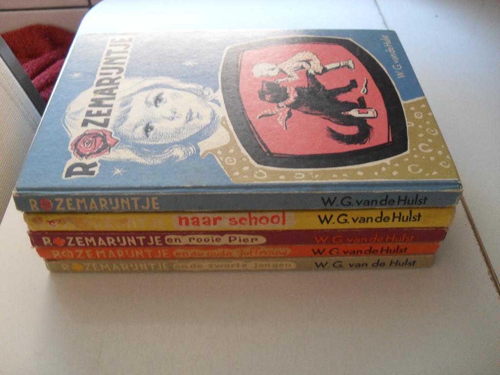 5 delen rozemarijntje - w.g. van de hulst, Ophalen of Verzenden, Gelezen, Fictie algemeen