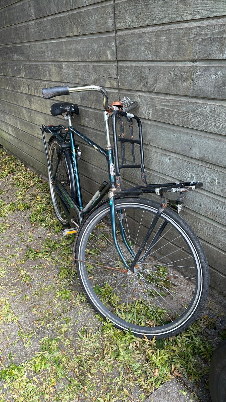 Gazelle Primeur heren fiets groen frame: 59 inch, Fietsen en Brommers, 57 tot 61 cm, Ophalen, Gebruikt, Gazelle