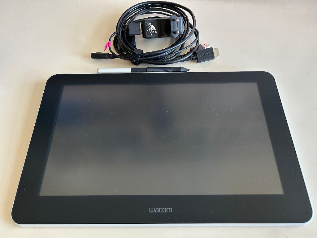 Wacom One 14" tekentablet, Computers en Software, Ophalen of Verzenden, Zo goed als nieuw, Bedraad, Wacom
