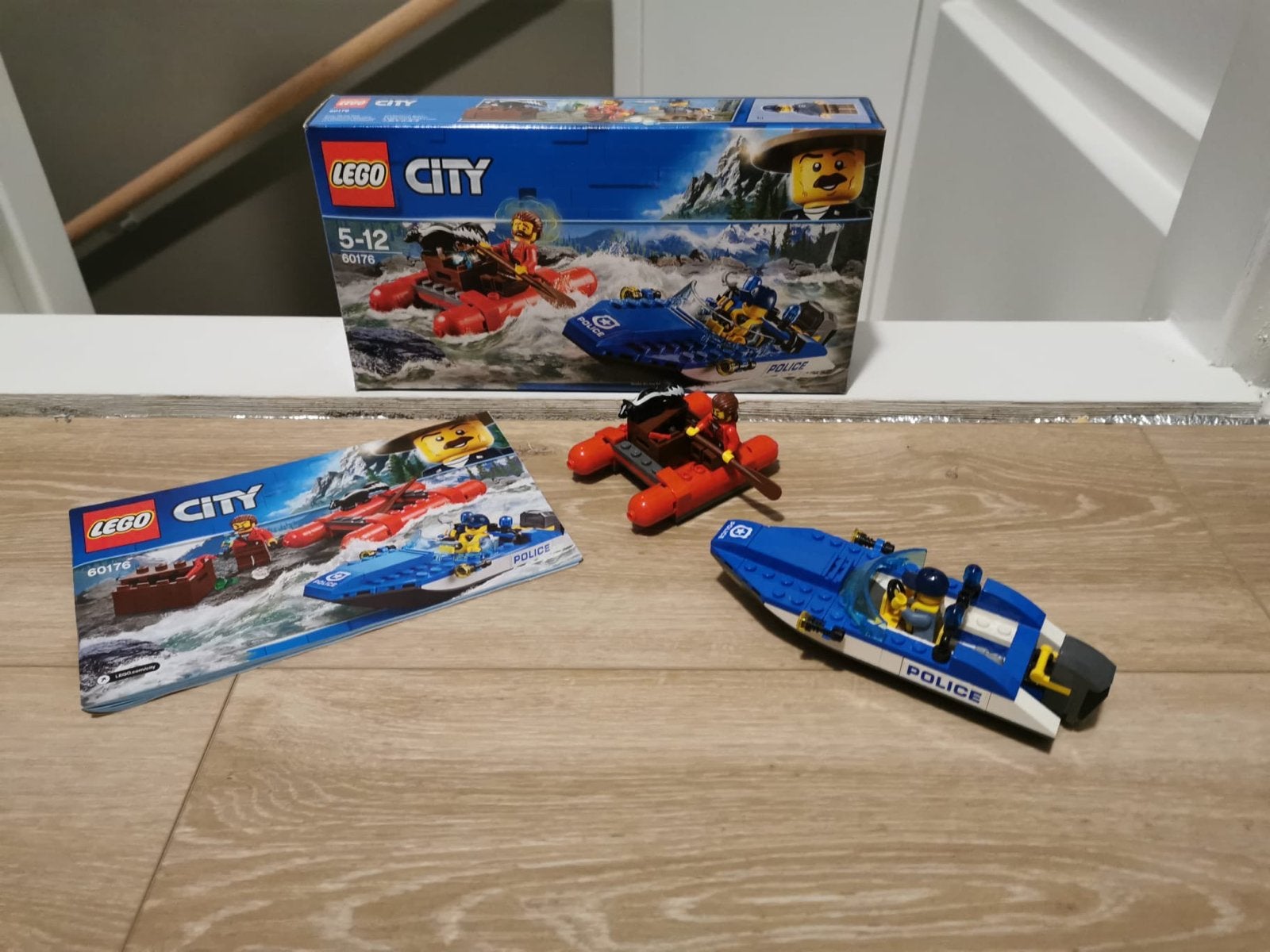 LEGO City 60176 Wild River Escape - Complete set met doos, Ophalen, City, Lego, Zo goed als nieuw