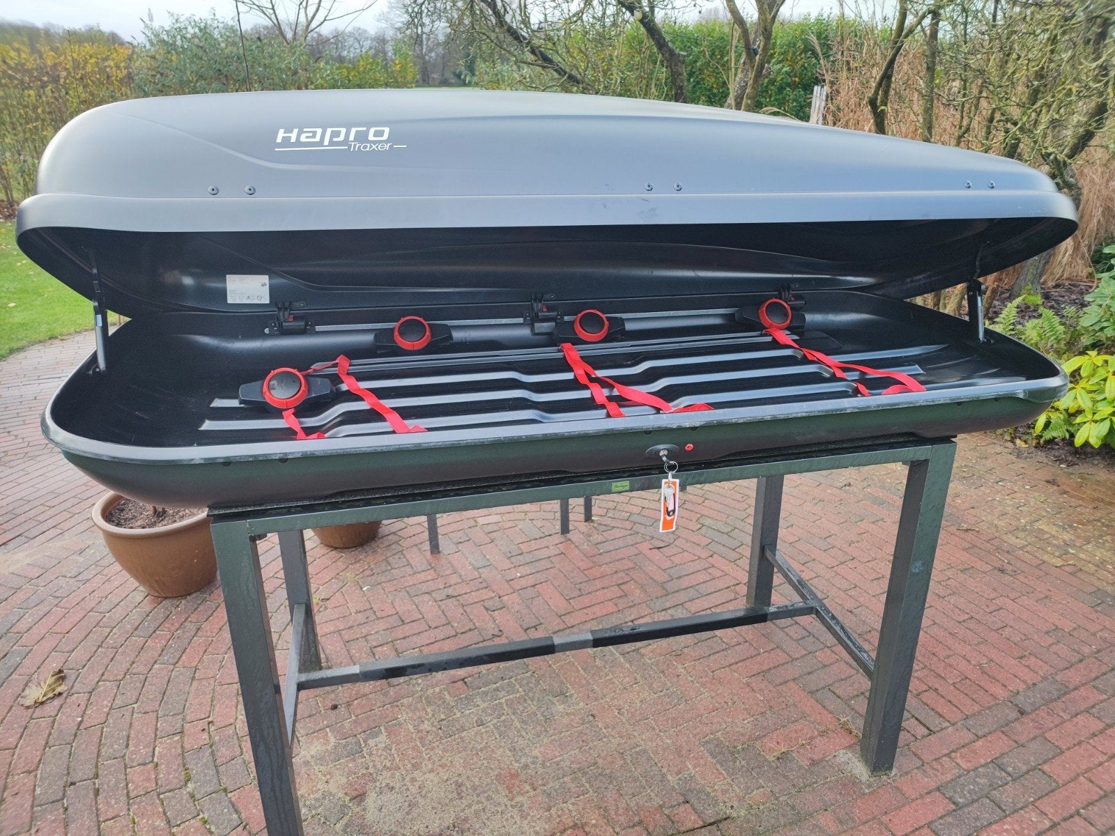 Te huur: Hapro Traxer 8.6 XXL Dakkoffer (evt met dakdragers), Ophalen, Nieuw