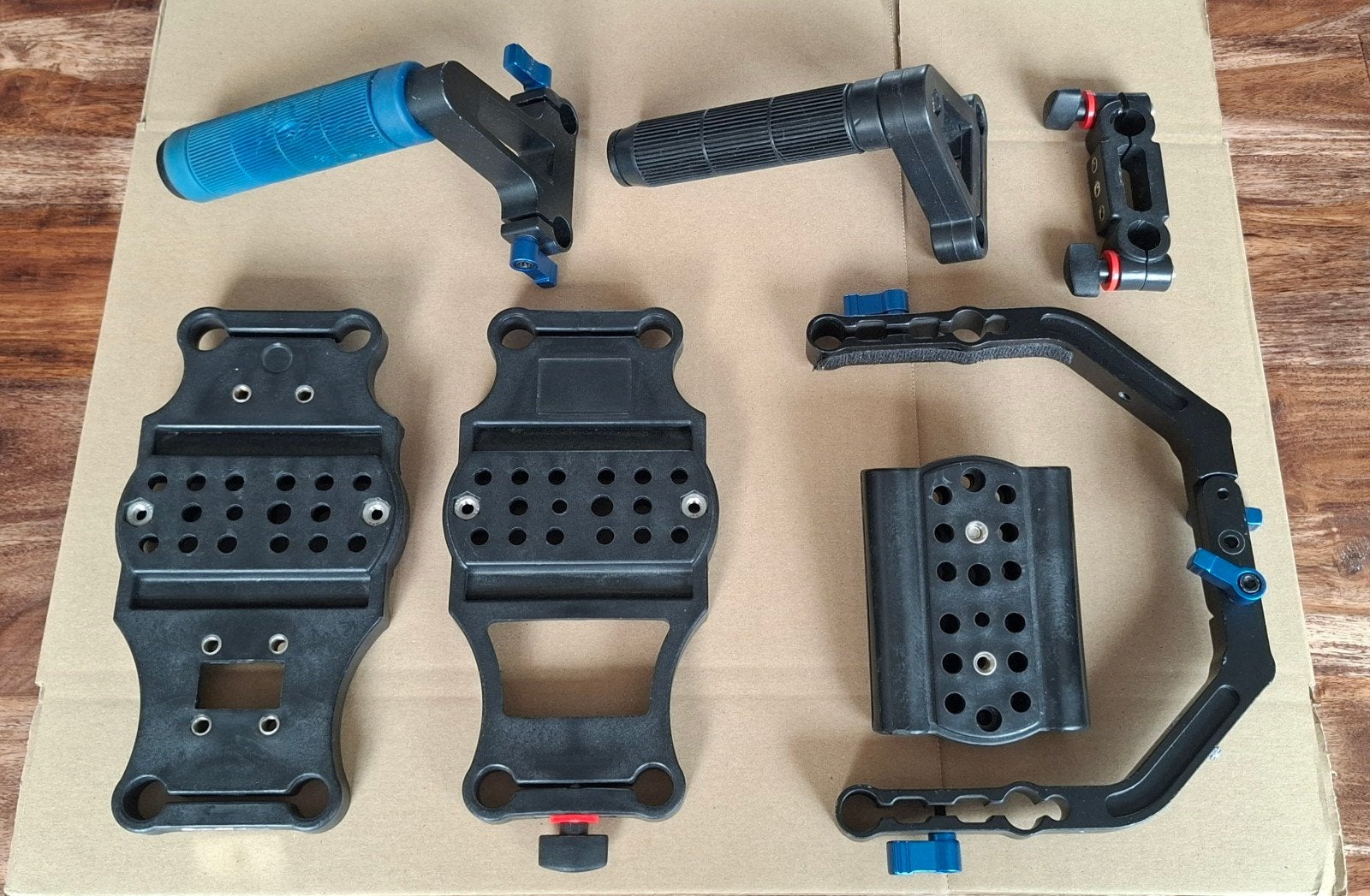 Diverse rig en kooi onderdelen - Cameratoebehoren, Ophalen of Verzenden, Audio
