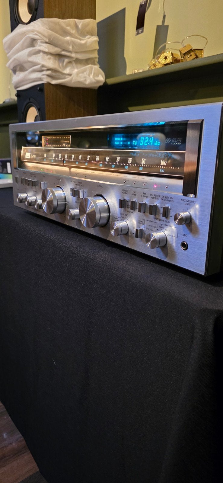 Vintage Sansui G-9700 Receiver - High end, Ophalen of Verzenden, Gebruikt, Overige merken