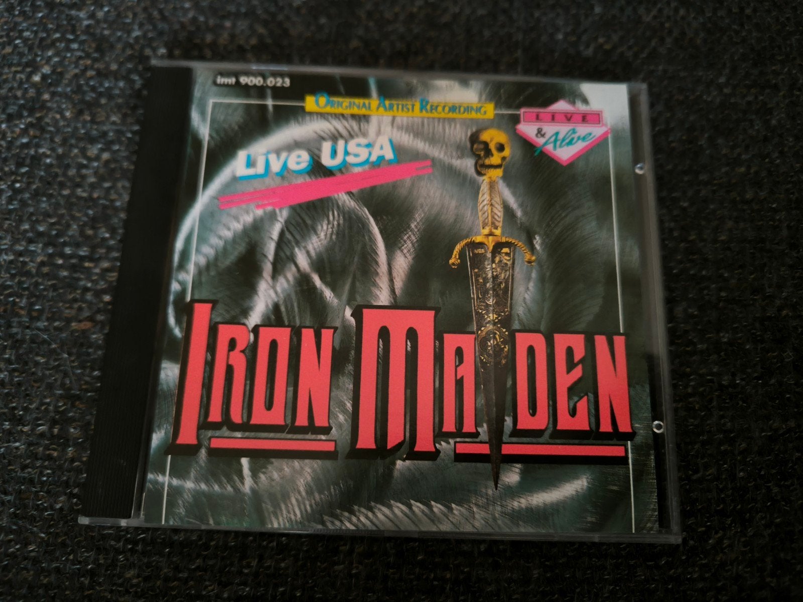 Iron Maiden - Live USA (cd live), Ophalen of Verzenden, Zo goed als nieuw, Heavy metal, Live-album