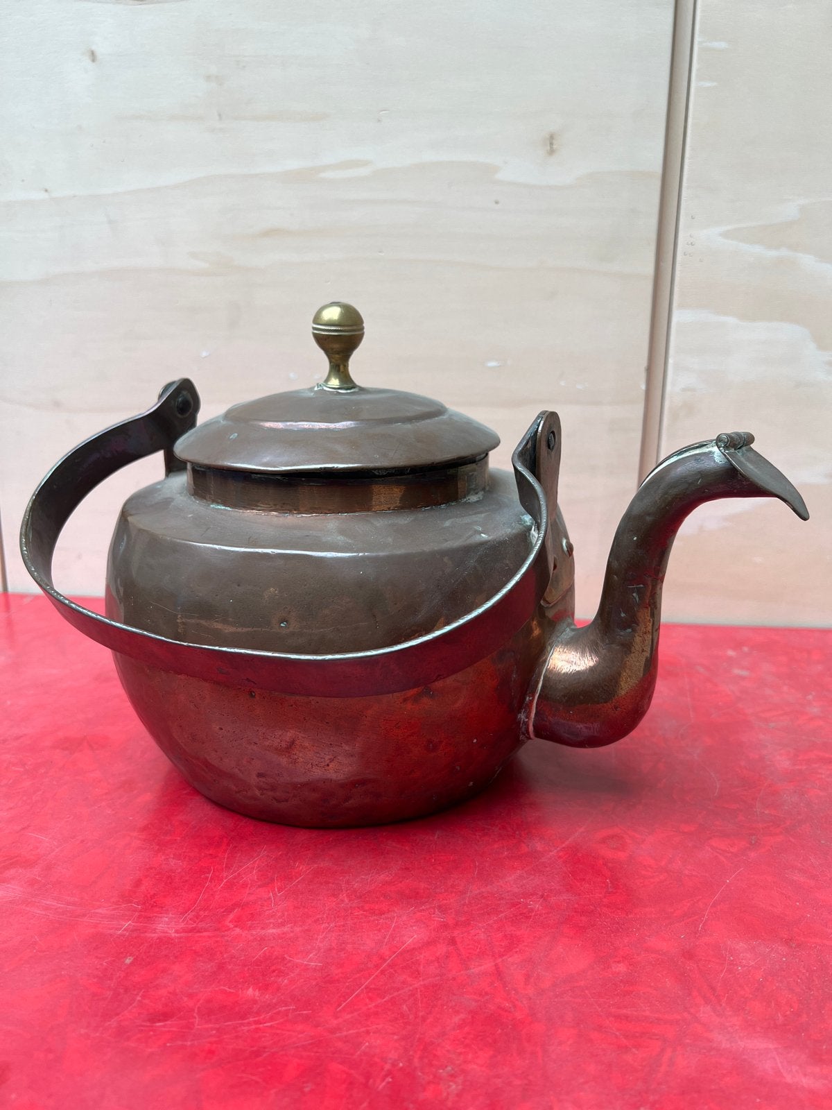 Antieke Koperen Ketel - 1.8kg, Ophalen of Verzenden, Koper