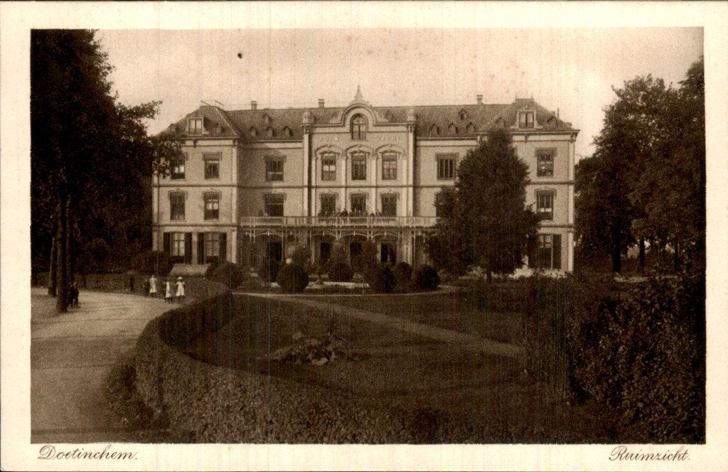 Doetinchem - Ruimzicht - Gevel, Ophalen of Verzenden, Voor 1920, Ongelopen, Gelderland