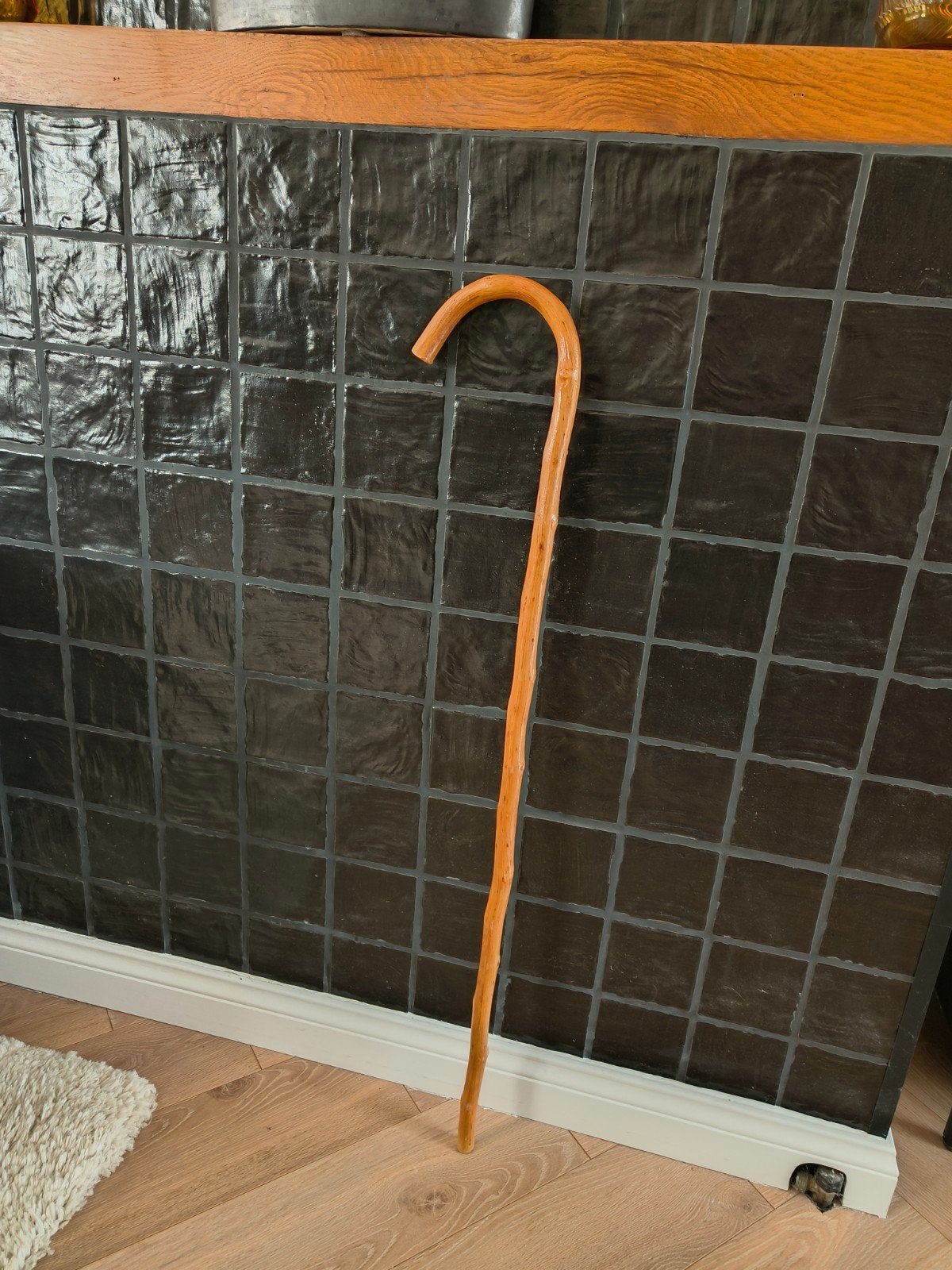 Houten wandelstok perfecte staat (decoratie, Ophalen of Verzenden