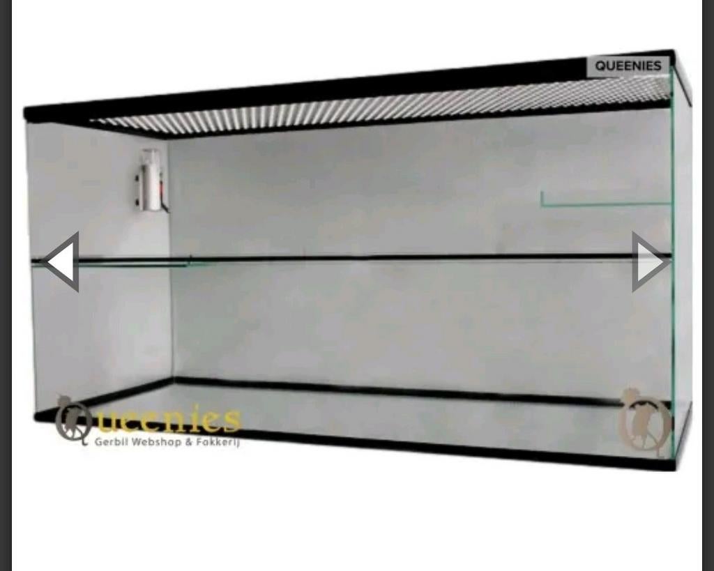 Terrarium gerbilarium 100x40x50, Dieren en Toebehoren, Gebruikt, 75 tot 110 cm, Ophalen, Minder dan 60 cm