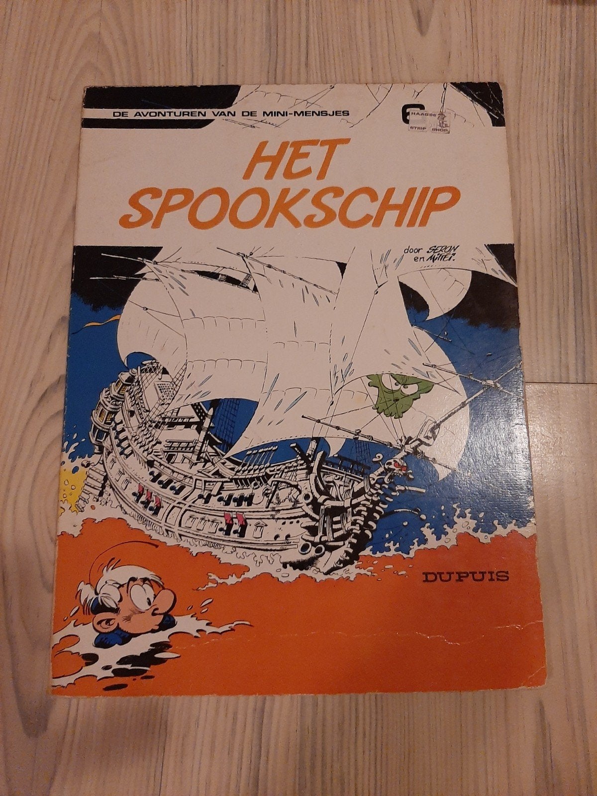 Het Spookschip - De Avonturen van de Mini-Mensjes, Eén stripboek, Ophalen of Verzenden, Gelezen, Seron en Walli