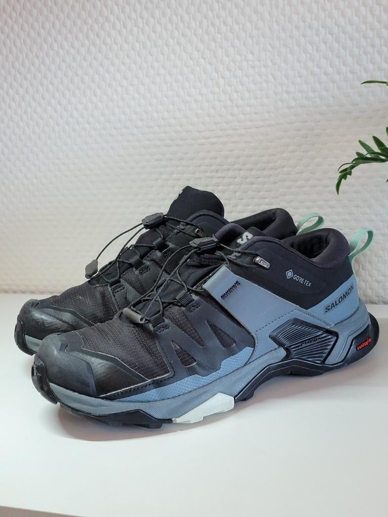 Salomon Gore-Tex wandelschoenen maat 38.5, Ophalen of Verzenden, Gebruikt, Schoenen