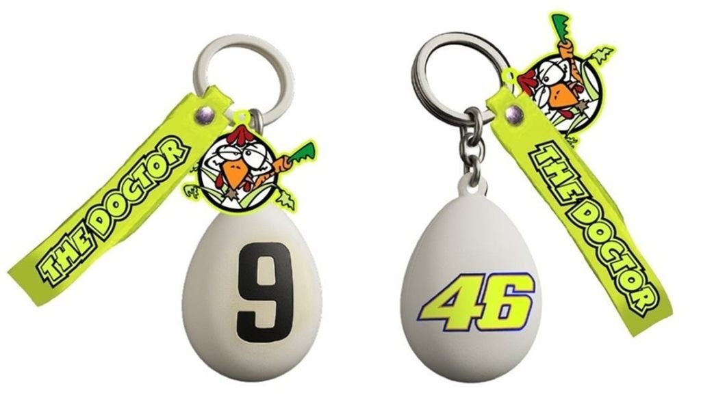 Valentino Rossi 2026 9th TITLE keyring sleutelhanger, Overige typen, Nieuw, Ophalen of Verzenden, VR Racing Apparel