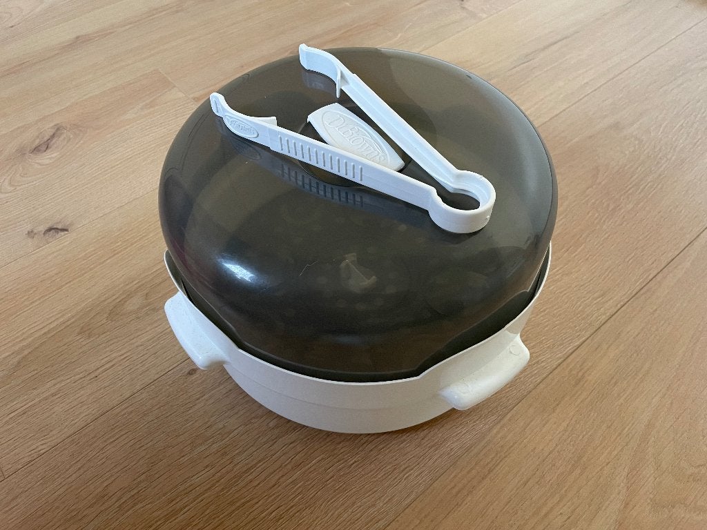 Dr. Brown Magnetronsterilisator/Flessenreiniger, Ophalen of Verzenden, Zo goed als nieuw, Sterilisator