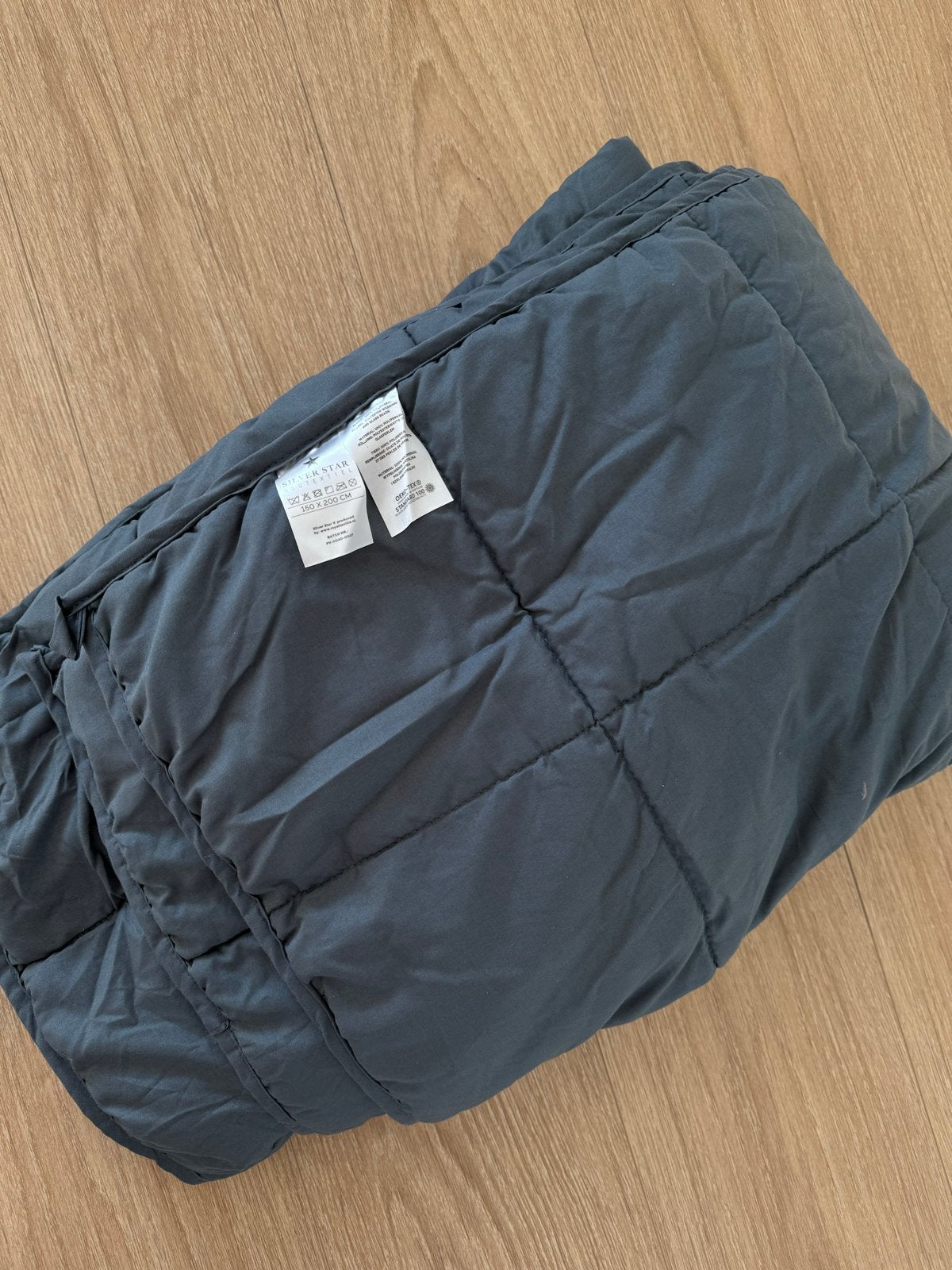 Verzwaringsdeken 6kg - 150 x 200 cm, Ophalen, Eenpersoons, Grijs, Deken of Dekbed