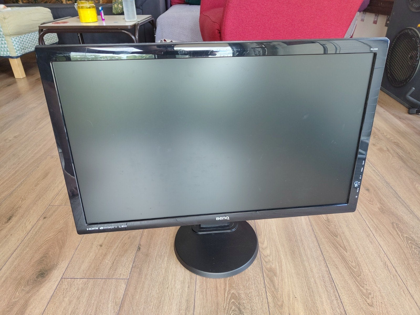 BenQ GL2450-T 24 inch Full HD Monitor, Computers en Software, Monitoren, BENQ, Gebruikt, 3 tot 5 ms, Full HD