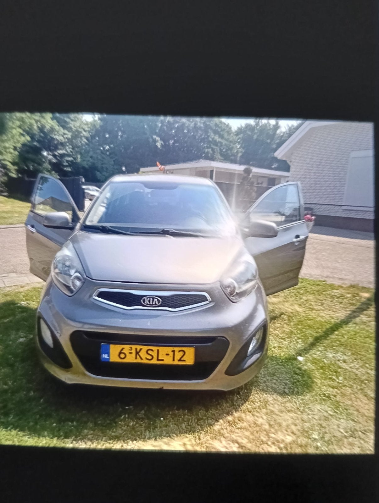 Kia Picanto 1.0 Cvvt 5-DRS 2013 Grijs, Voorwielaandrijving, 400 kg, Origineel Nederlands, 24 km/l