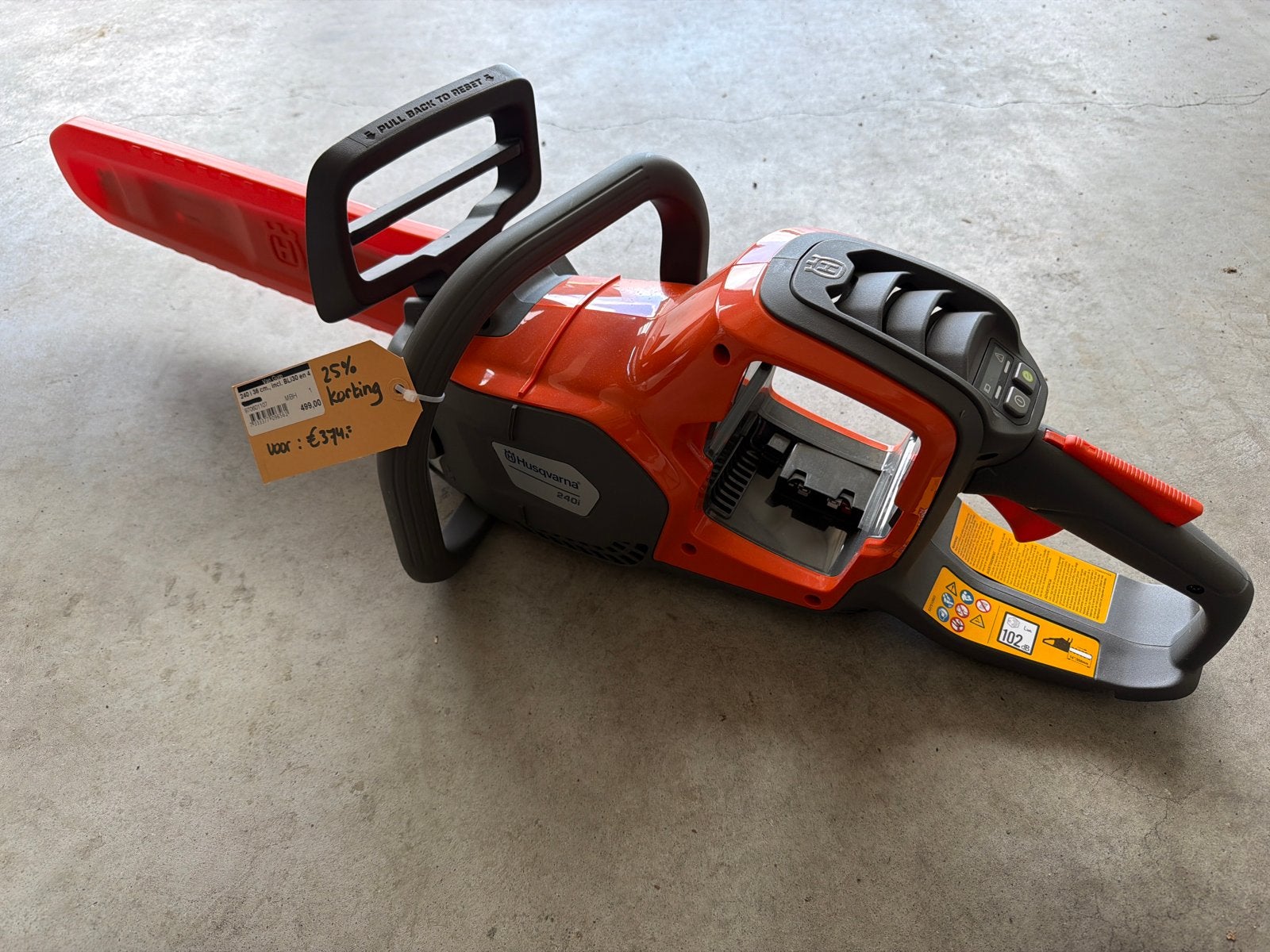 Husqvarna 240i Acc Kettingzaag - Nieuw 25% korting, Ophalen, Nieuw