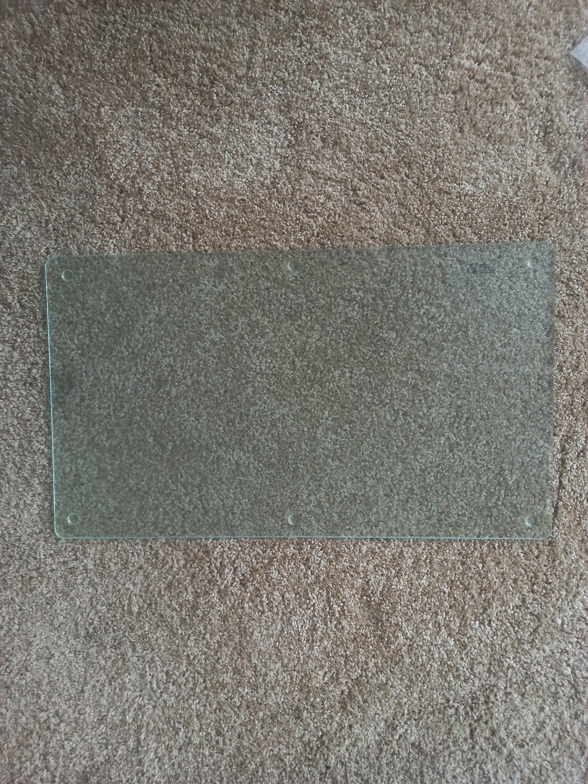 Nieuwe glazen snijplank / kookplaatbeschermer, Ophalen