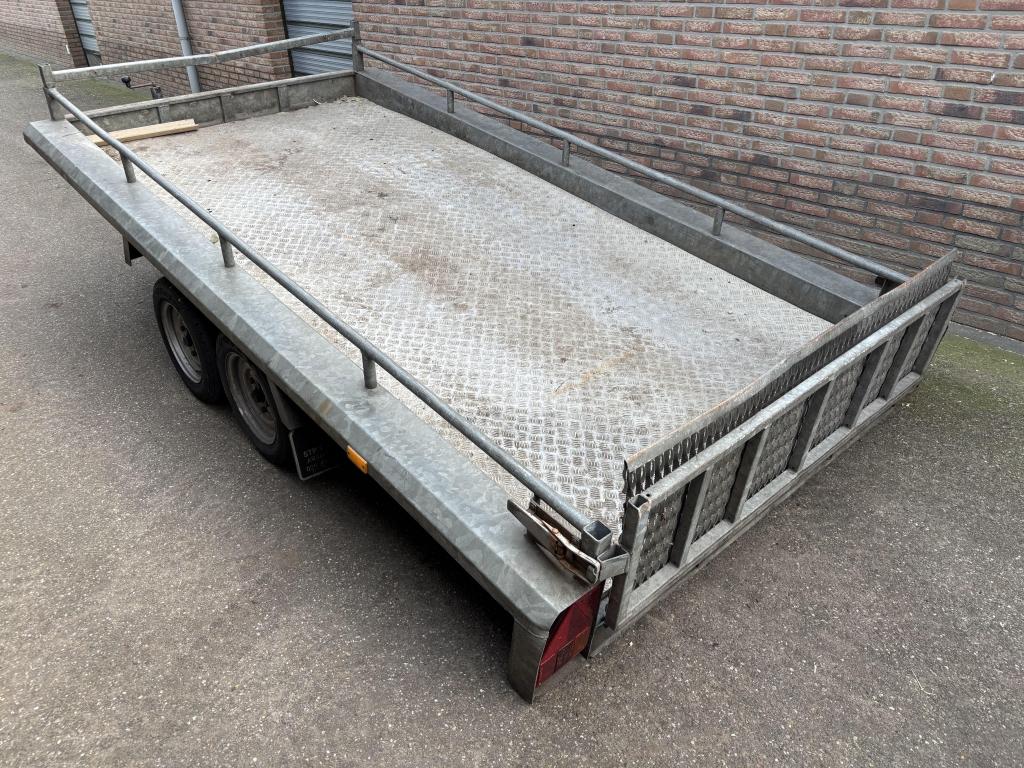 Hapert Machinetransporter oprijwagen aanhanger aanhangwagen, Gebruikt