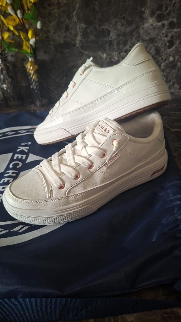 Witte SD veter sport Skecher sneaker Dames maat 37, Ophalen, Skechers, Wit, Nieuw