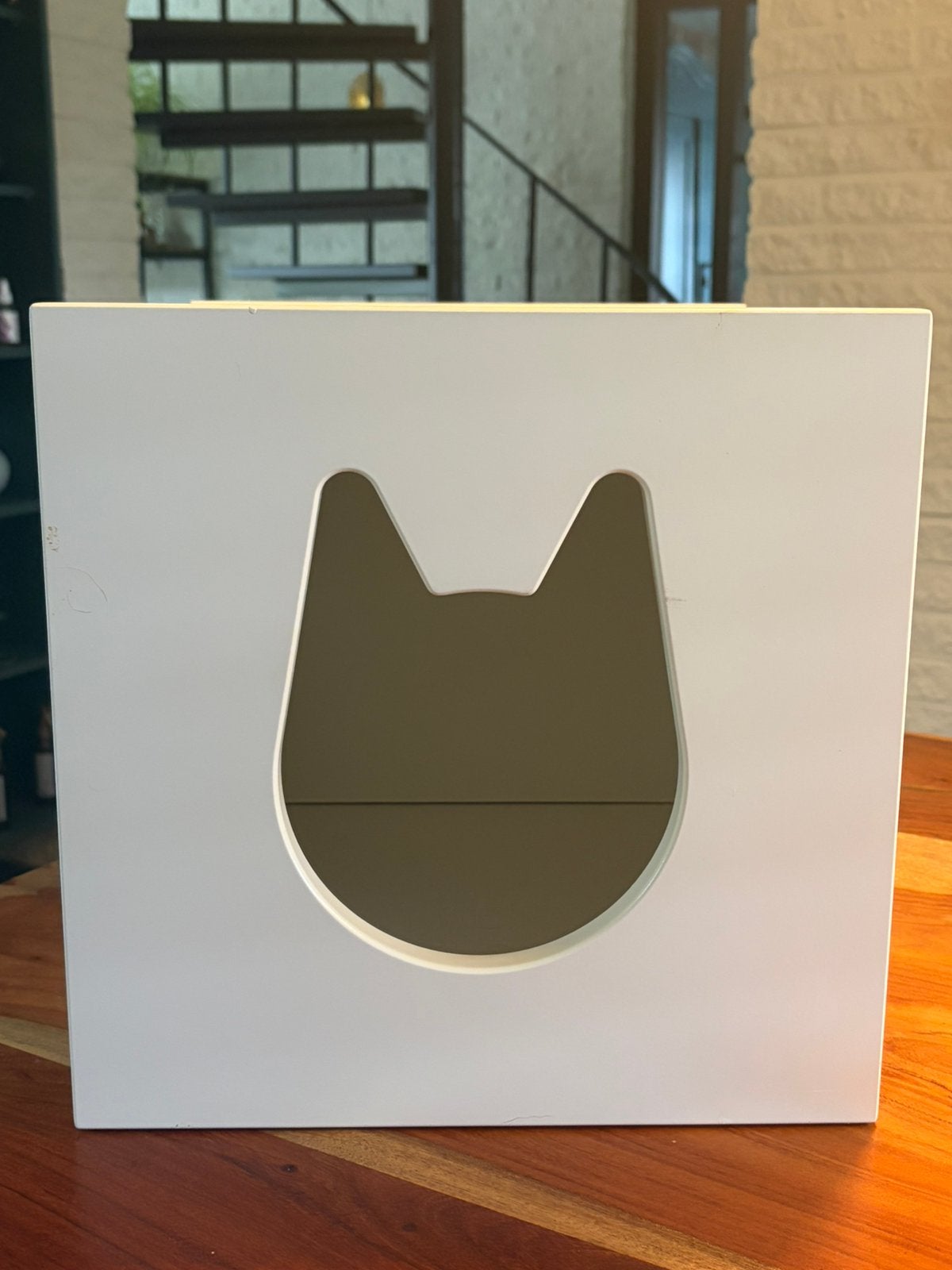 Zgan ikea kattenhuis voir kallax kast., Ophalen, Zo goed als nieuw