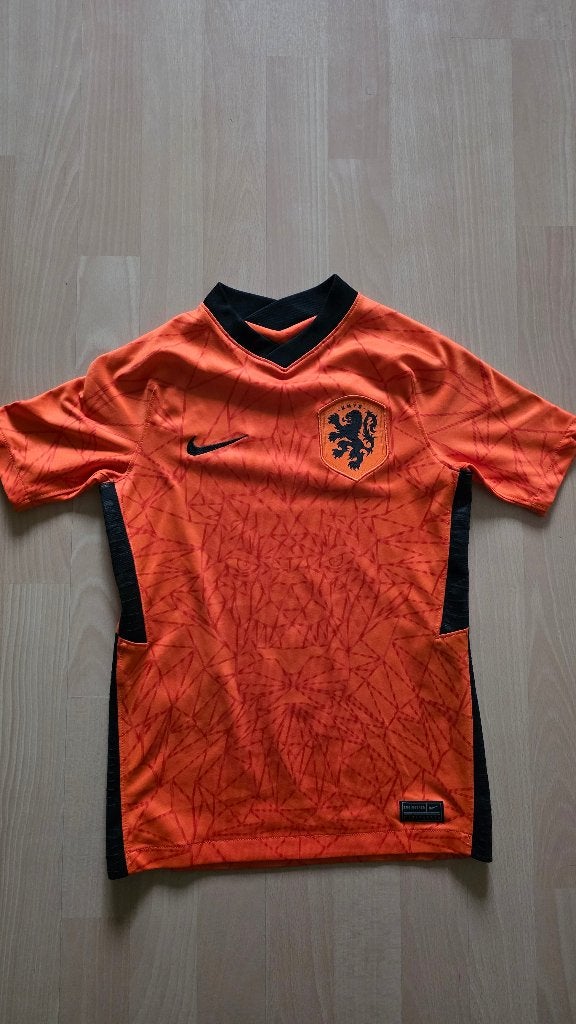 Nederlands elftal kindershirt, Ophalen of Verzenden, Zo goed als nieuw, Maat 128