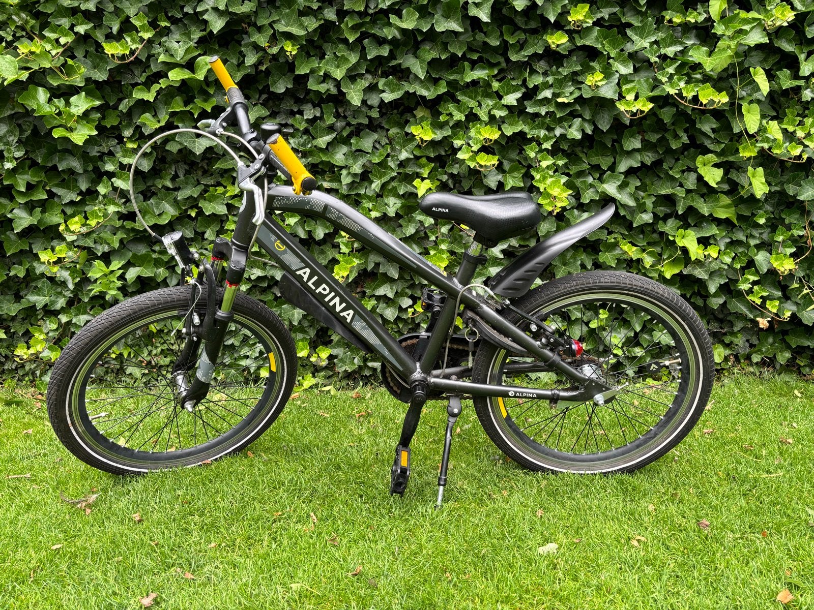 Alpina Trial 20 inch jongensfiets - Gebruikt, Ophalen, Terugtraprem, Gebruikt, Handrem