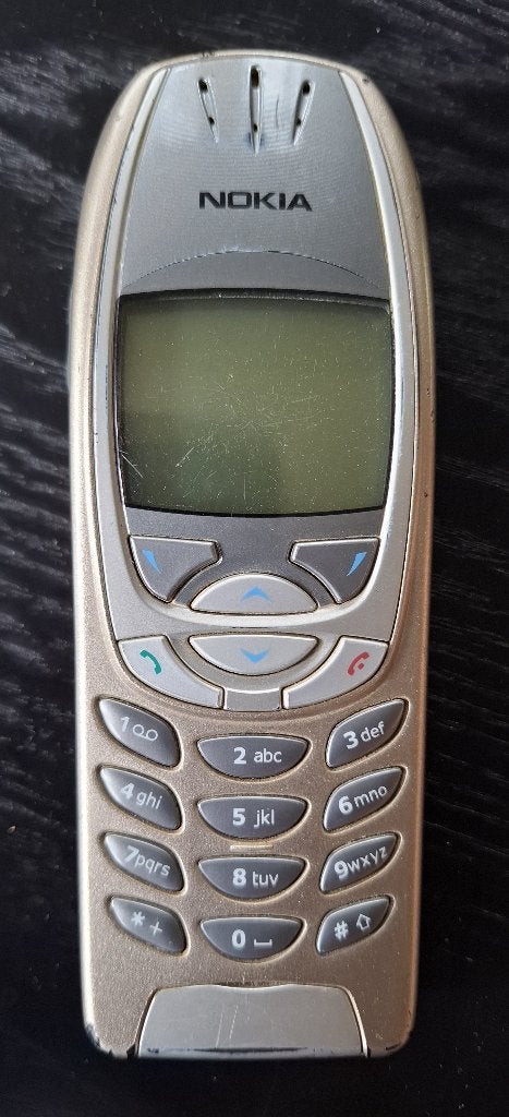 NOKIA 6310i champagnekleur, Ophalen, Gebruikt, Geen camera, Zwart
