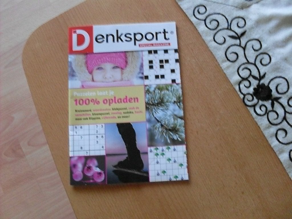 nieuw denksport varia puzzels boek, Ophalen, Minder dan 500 stukjes, Nieuw, Puzzelboek