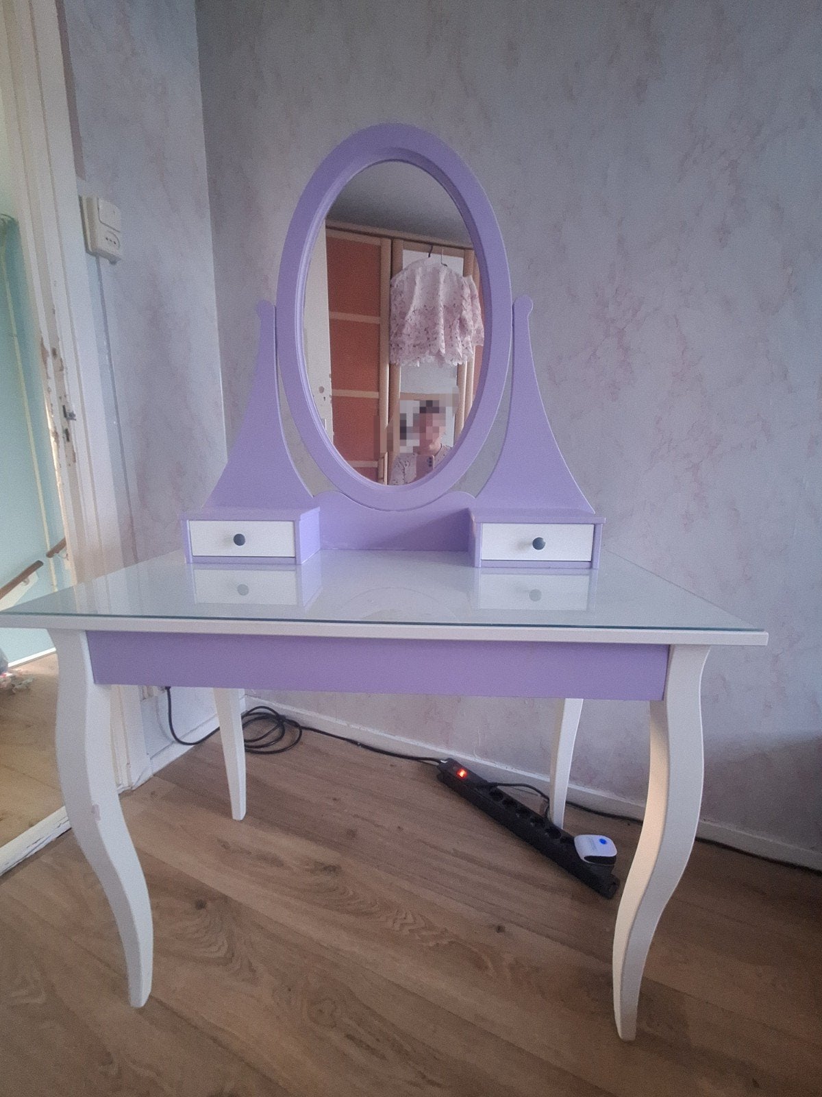 Kaptafel, Huis en Inrichting, Tafels | Kaptafels, Ophalen, Gebruikt, 50 tot 100 cm, Minder dan 100 cm