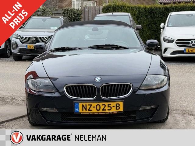 BMW Z4 2.5 I ROADSTER 2.5I Executive leer bovag garantie rij, Auto's, 12 maanden, Achterwielaandrijving, Gebruikt, Zwart