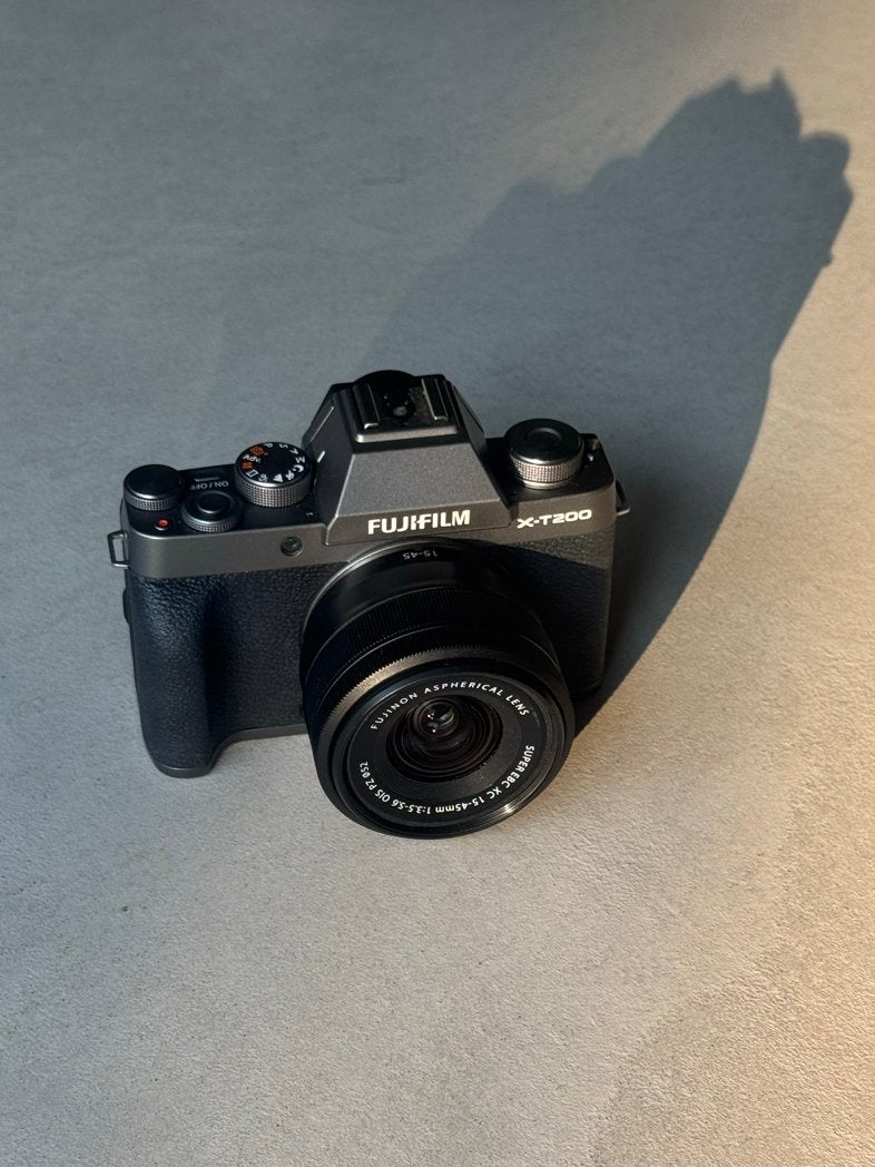Fujifilm X-T200 Systeemcamera met XC 15-45mm lens, Audio, Tv en Foto, Fotocamera's Digitaal, Ophalen, Kantelbaar/draaibaar scherm