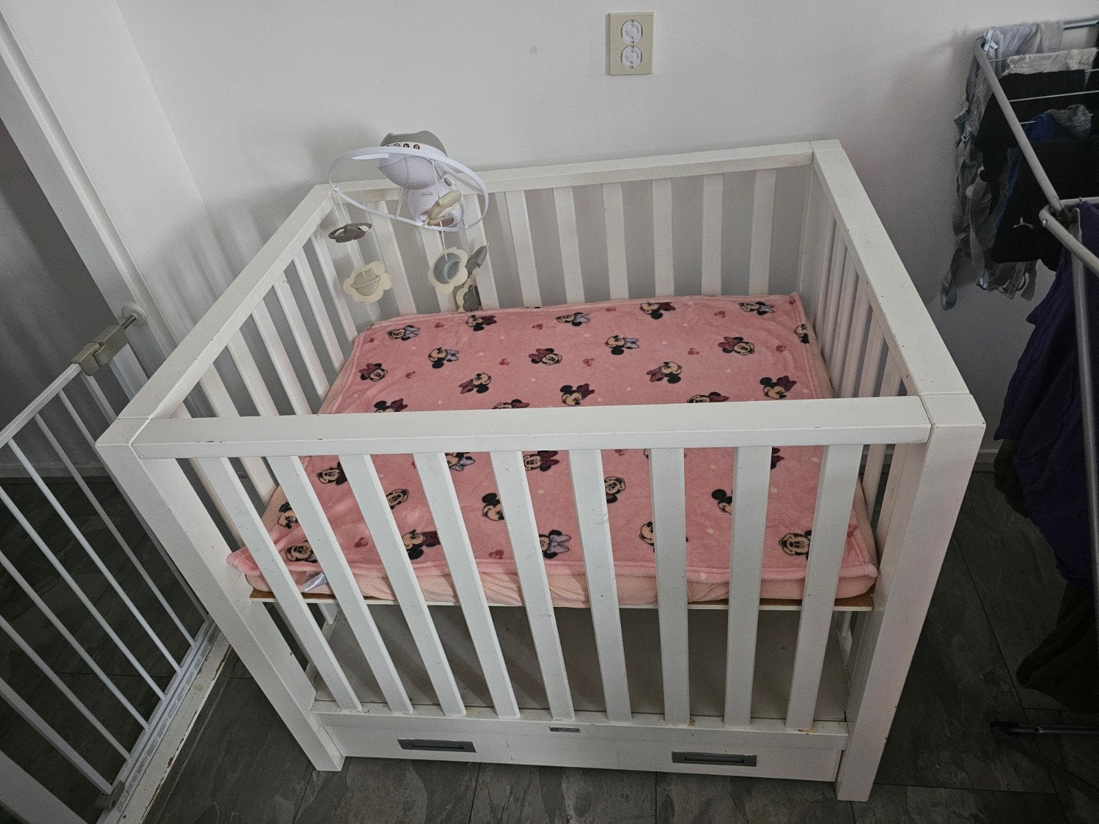 Wit Baby Box, Ophalen, Gebruikt, Rechthoekig