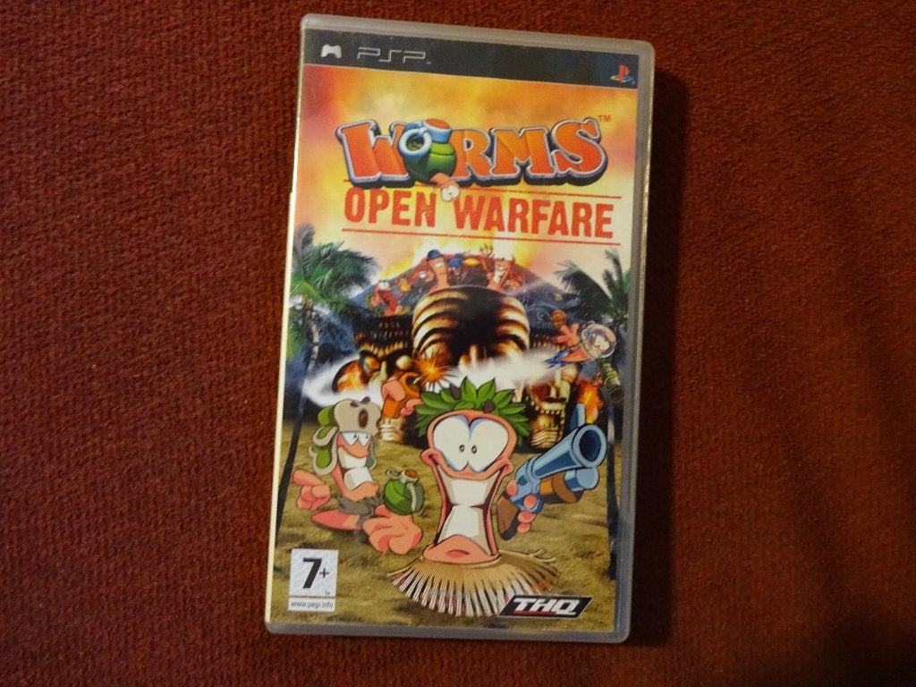 PSP Worms Open Warfare , Sony Playstation Portable, Avontuur en Actie, Gebruikt, 2 spelers, Ophalen of Verzenden