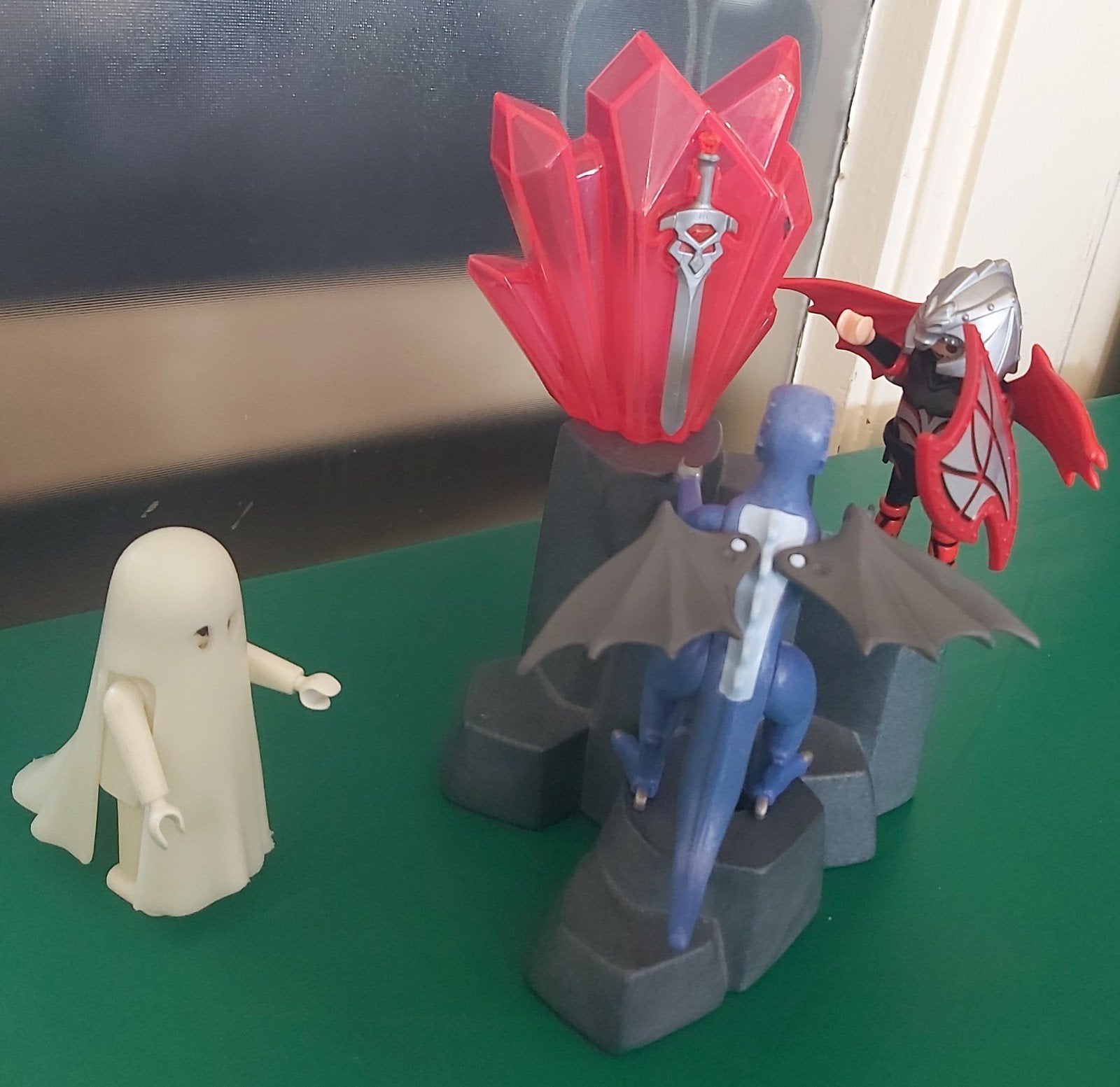 Playmobil Ridder, Draak, Spook & Magisch Diamant Zwaard, Kinderen en Baby's, Ophalen of Verzenden