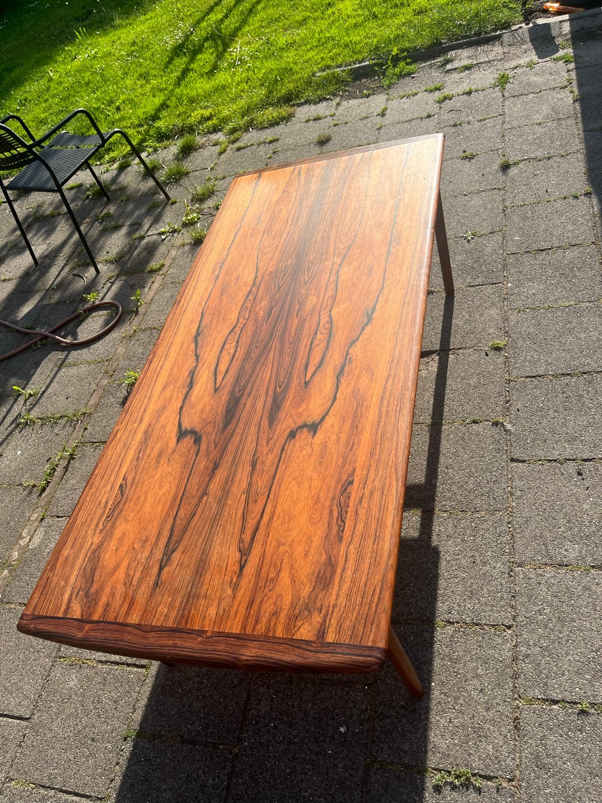 Vintage Salontafel Rio Palissander Hout, Antiek en Kunst, Ophalen