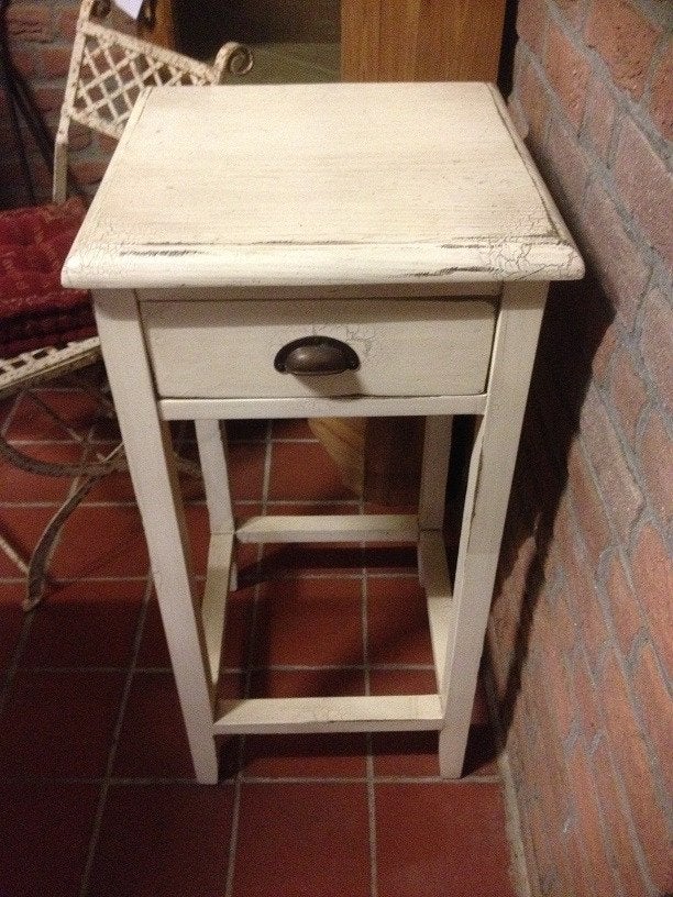 NIEUWE Bijzettafel teak Flamant sidetable zuil wandtafel, Ophalen, Wilms, Nieuw, Info@houseofcoco.nl