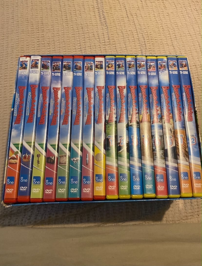 Grote Bassie & Adriaan DVD Collectie - Compleet!, Ophalen, Avontuur, Verzamelbox, Alle leeftijden
