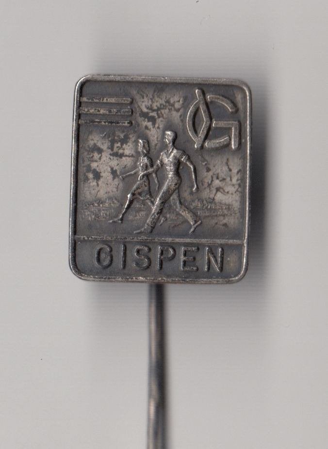 Wandelen Gispen speldje, Verzamelen, Gebruikt, Niet vindbaar, Niet vindbaar, Speldje of Pin