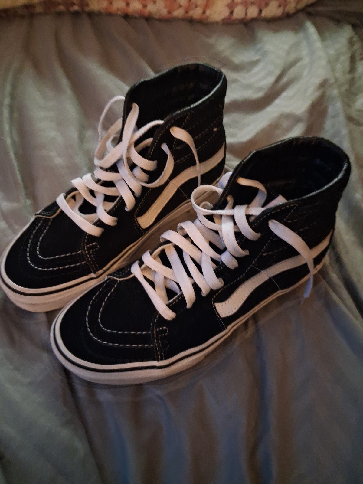 Vans schoenmaat 38,5, Ophalen of Verzenden, Gedragen, Zwart, Sneakers of Gympen