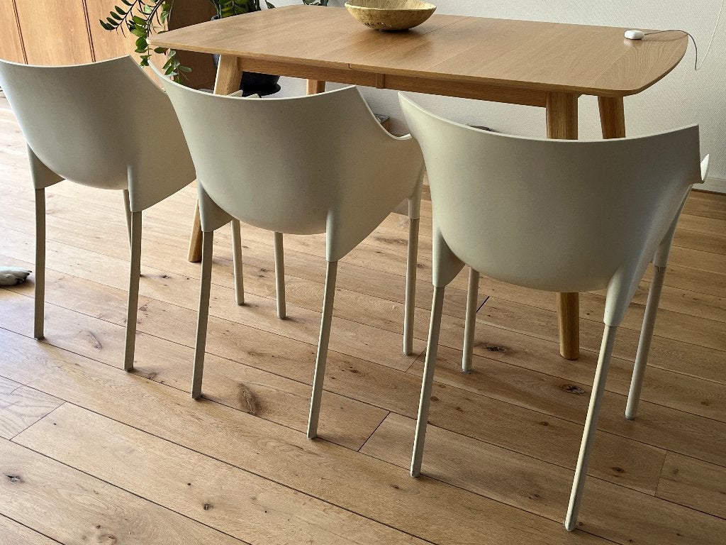 Dr. No stoelen (3x), Philippe Starck, Huis en Inrichting, Ophalen, Gebruikt, Overige kleuren, Drie